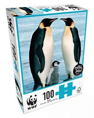WWF Puzzle Penguins 100pce