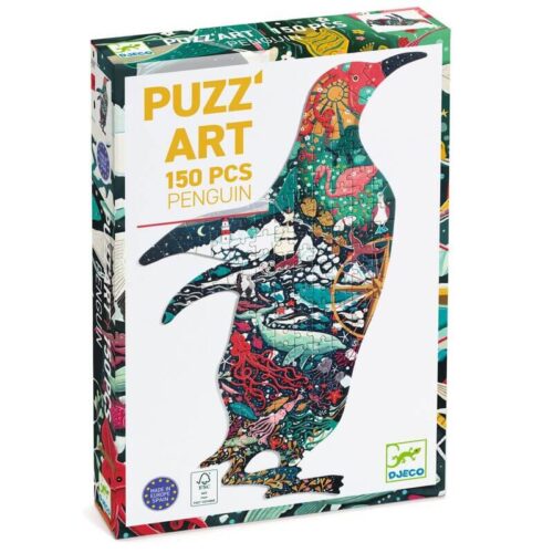 Djeco Penguin Shaped Puzzle 150pc