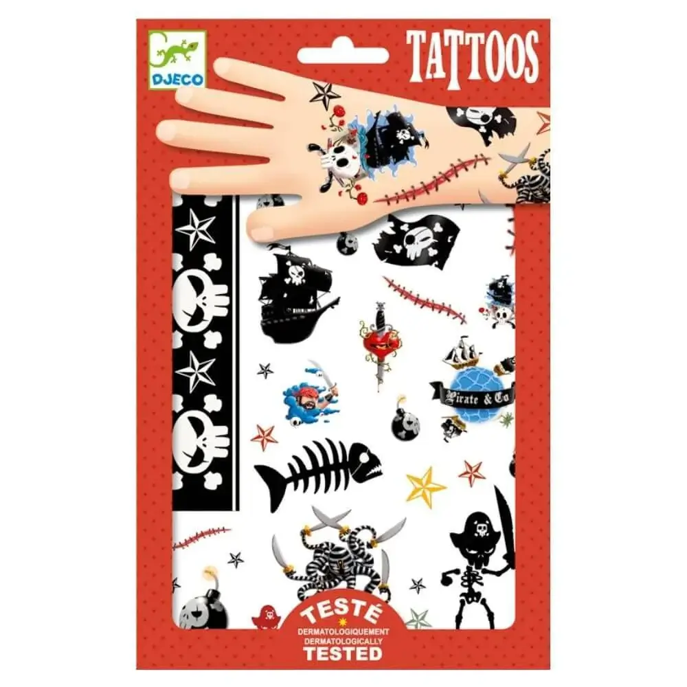 Djeco Tattoos Pirate