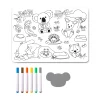 Colour In Placemat Aussie Animals
