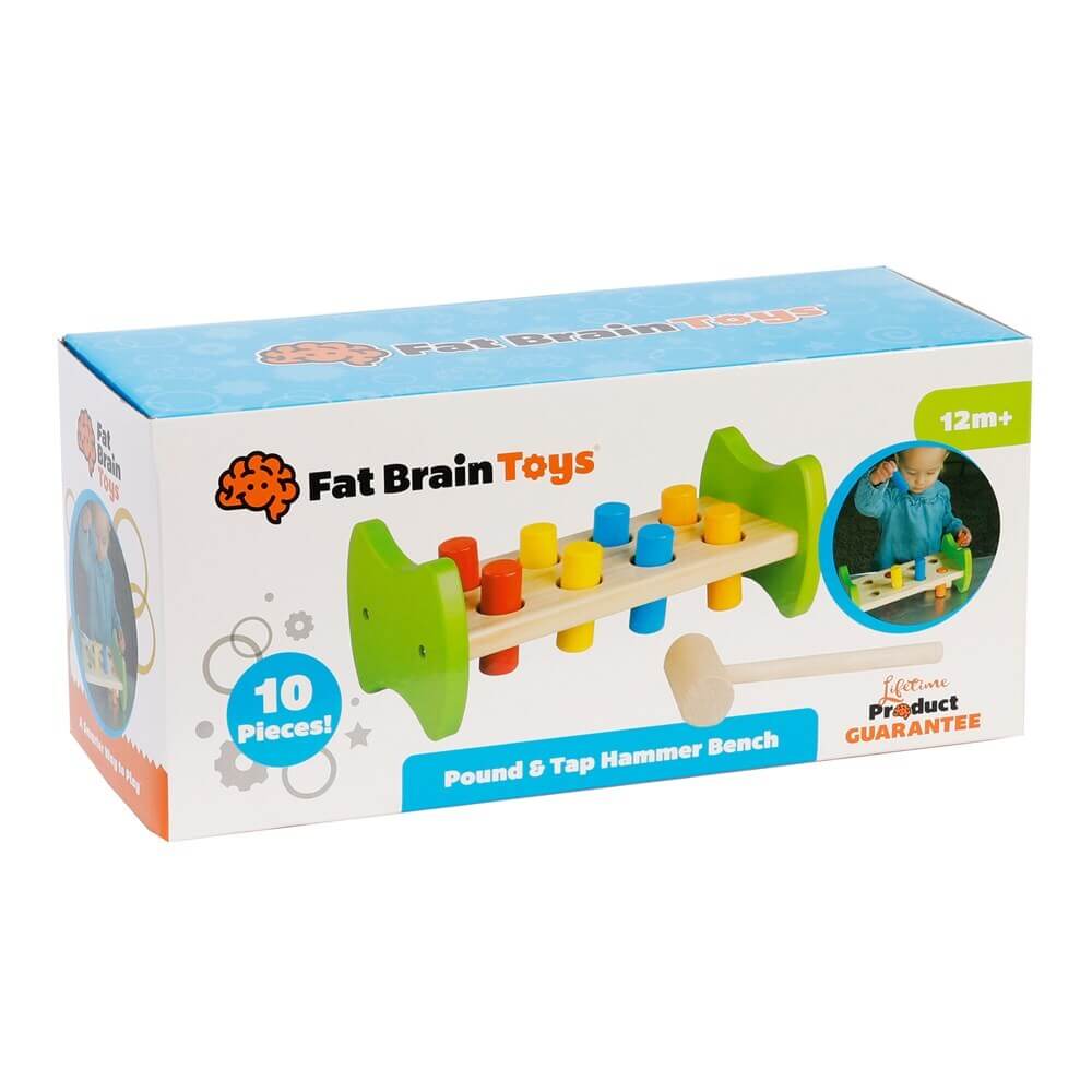 Fat Brain Pound & Tap Hammer Bench