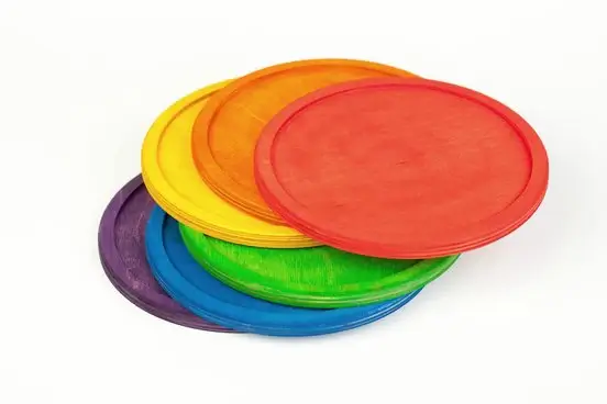 Grapat 6 Rainbow Dishes