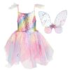 Great Pretenders Rainbow Fairy Dress with Wings