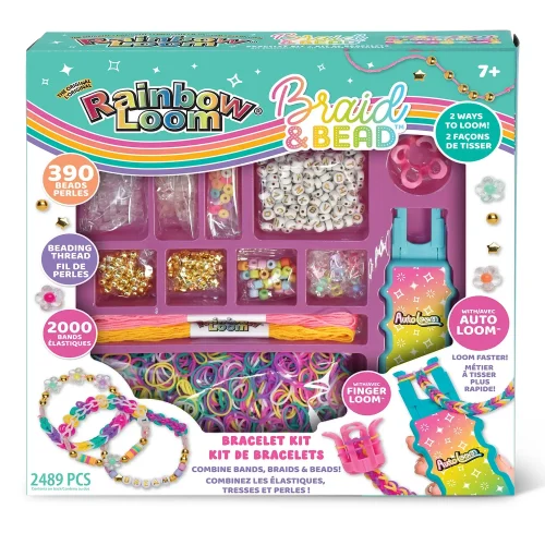 Rainbow Loom Braid & Bead