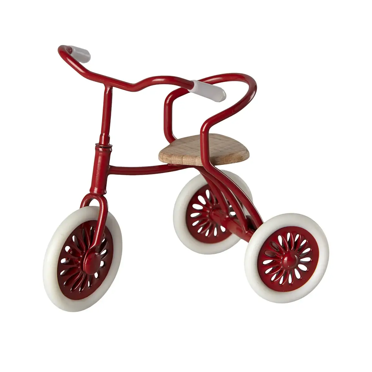 Maileg Abri Tricycle Mouse Red