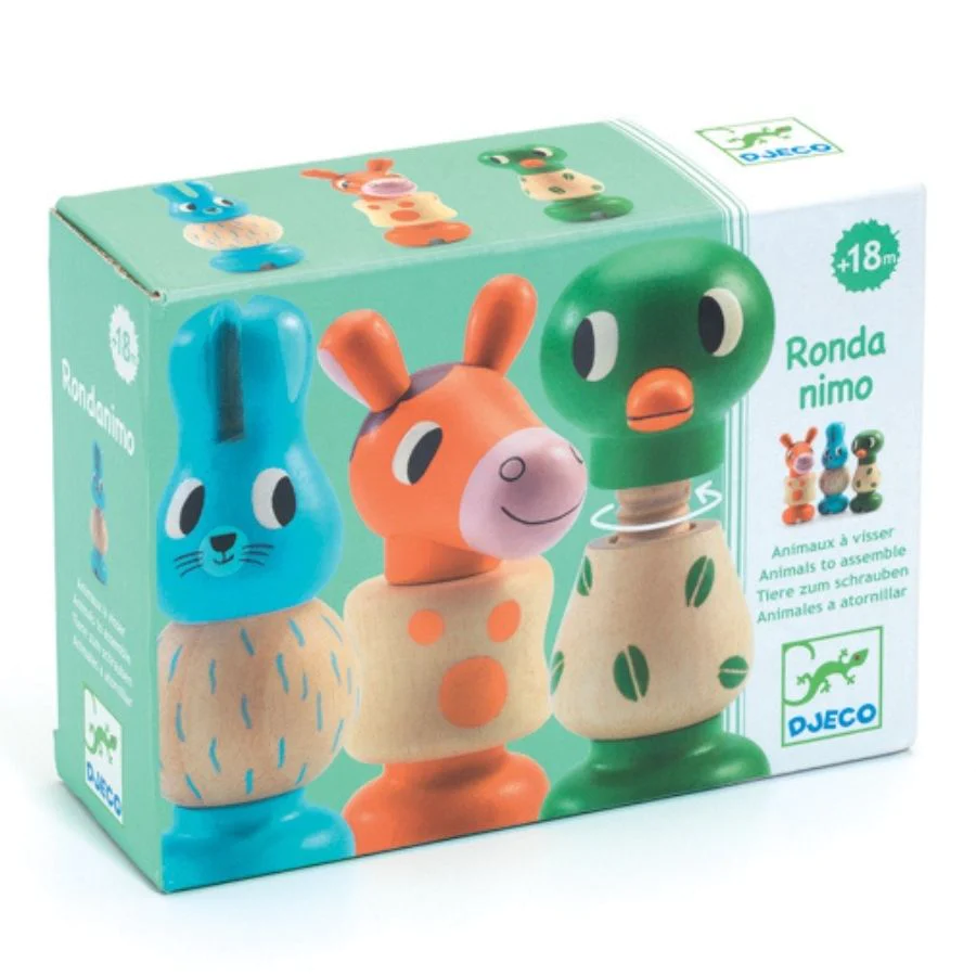 Djeco Rondanimo Wooden Screws