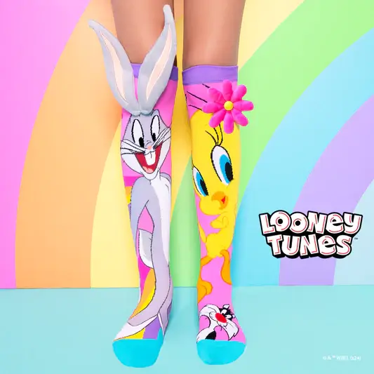 MadMia Tweety And Bugs Bunny Socks (6-99 years)