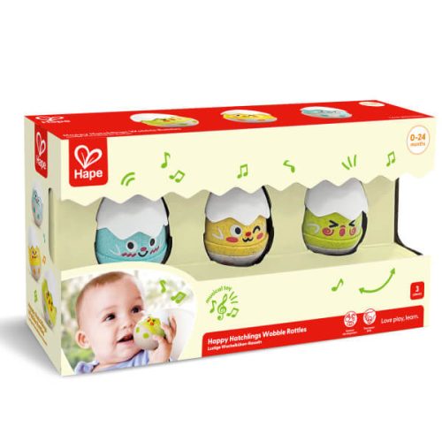Happy Hatchlings Wobble Rattles