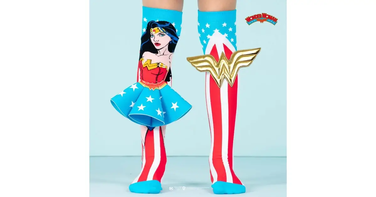 MadMia Wonder Woman Socks (6-99 Yrs)